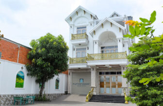 công trình biệt thự thạnh lộc villa